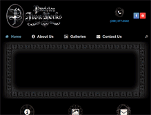 Tablet Screenshot of precision-ironworks.com